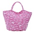 Overbeck and Friends Canvas Shopper/Beach bag Crazy Fish pink