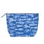Overbeck and Friends Beauty Bag Crazy Fish blue large