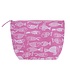 Overbeck and Friends Kostmetiktasche Crazy Fish pink large