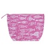 Overbeck and Friends Kostmetiktasche Crazy Fish pink large