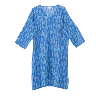 Overbeck and Friends Tunic Crazy Fish blue