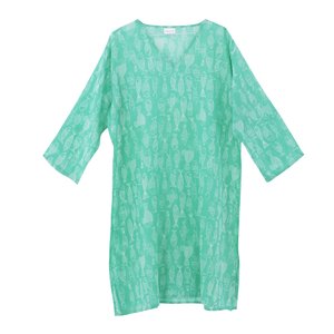 Overbeck and Friends Tunic Crazy Fish green