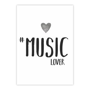 Paperproducts Design Card Music Lover