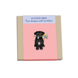 Otter House Notecard Pack Square Flower Pubs