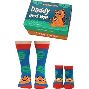 Cucamelon Socks Daddy and Me Tiger