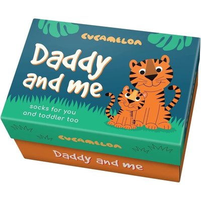 Cucamelon Socks Daddy and Me Tiger