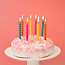 Birthday Candles Brights Twirl
