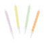 Birthday Candles Pastels Twirl