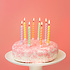 Talking Tables Birthday Candles Pastels Twirl