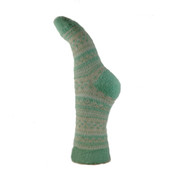 Joya Socken Wollmix Patterned green