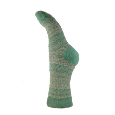 Joya Socks Woolmix Patterned green