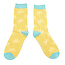 Miss Sparrow Socken Bamboo Bikes yellow