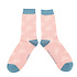 Miss Sparrow Socks Bamboo Bikes dusky pink