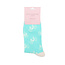 Socken Bamboo Bikes aqua