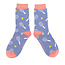 Socken Bamboo Tennis denim