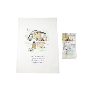 CGB Giftware Tea towel Seaside