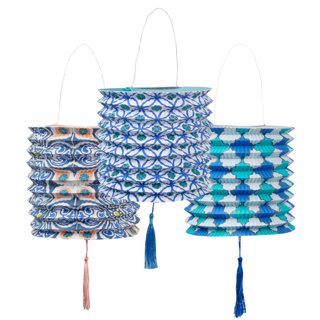 Papierlaterne Souk 3-er Set