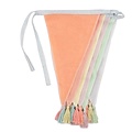 Talking Tables Bunting Fabric We Heart Pastels