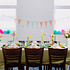 Talking Tables Bunting Fabric We Heart Pastels