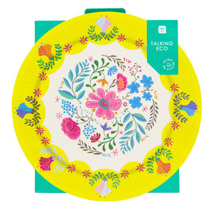 Talking Tables Pappteller Boho Mix Floral