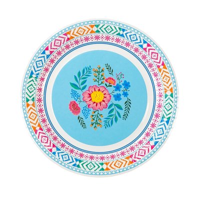 Talking Tables Paper Plates Boho Mix Floral