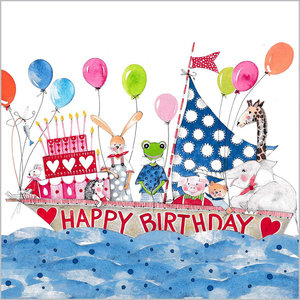 Paperproducts Design Paper Napkins Kid Boat