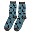 Männer-Socken Bamboo Lucky Cats denim