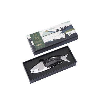 CGB Giftware Corkscrew Fishshaped Finest Catch