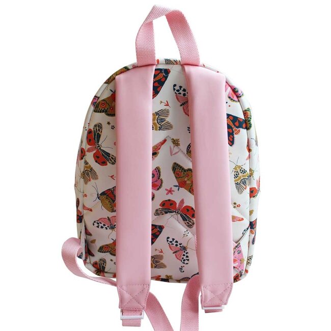 Backpack Butterfly white/pink