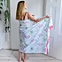 Powell Craft Sarong/Cloth Pink Floral Palm