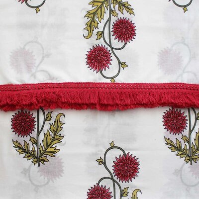 Powell Craft Sarong/Cloth Maroon Floral