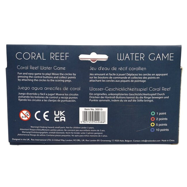 Geduldspiel mit Wasser Coral Reef