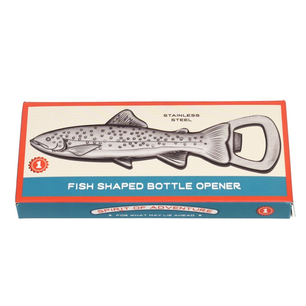 Spirit Of Adventure Fish Shaped Pocket Knife & Keyring