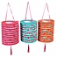 Papierlaterne Set of 3 Flowers