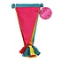 Rex London Bunting Cotton Colourful tasseled