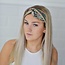 Hairband Viscose Paisley brown/orange
