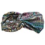Hairband Viscose Paisley green/blue