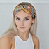 Powell Craft Hairband Viscose Paisley orange/green/blue