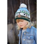 Pachamama Beanie Bobble Kids Snowy Sheep