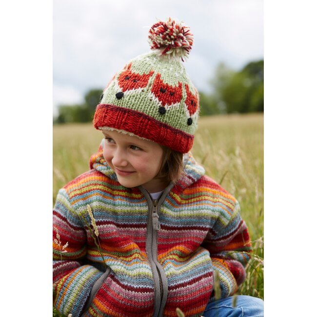Beanie Bobble Kids Fox