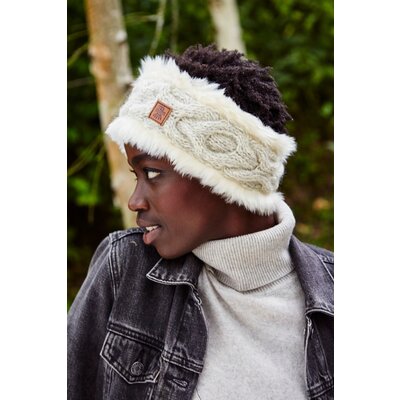 Pachamama Headband Chamonix Fur oatmeal