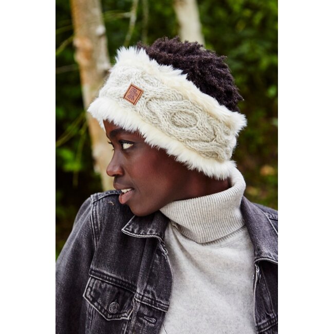 Headband Chamonix Fur oatmeal