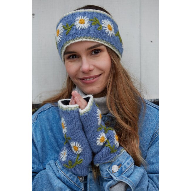 Headband Daisy Chain jacaranda