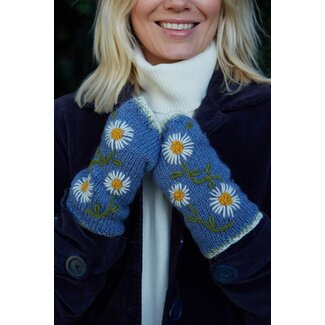 Pachamama Handwarmer Daisy Chain jacaranda