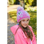 Pachamama Beanie Bobble Kids Pink Puppy