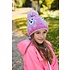 Pachamama Beanie Bobble Kids Pink Puppy