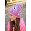 Beanie Bobble Kids Pink Puppy
