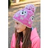 Pachamama Beanie Bobble Kids Pink Puppy