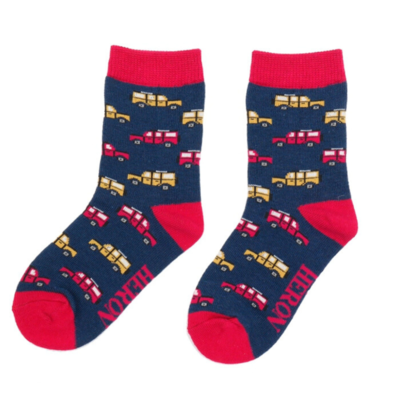 Miss Sparrow Kindersocken Bamboo Boys Jeep navy 2-3Y