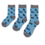 Kindersocken Bamboo Boys Lucky Cats denim 4-6Y